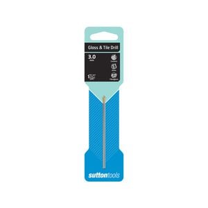 Sutton Tools 3.0mm Glass and Tile Drill Bit