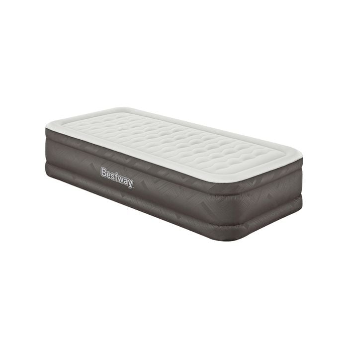 Bestway Air Mattress Bed Single Size 46CM Grey