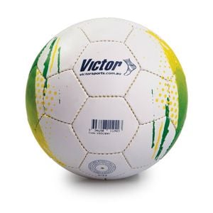 Victor Sports Match Soccer Ball Size 3 Training Green Yellow
