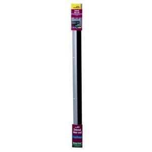 Moroday 30mm x 1m Silver Screw-On External Door Seal With Brush