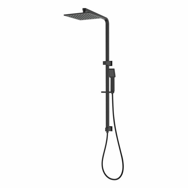 Mondella Rococo Shower System Matte Black With Handset 
