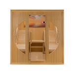 Wellness Haven Deluxe Relax 2 Person Infrared Sauna