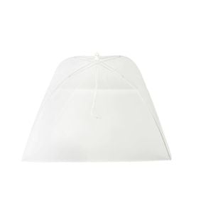 Cuisena Plastic Net Mesh Food Umbrella White - Small