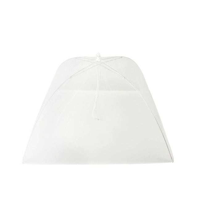 Cuisena Plastic Net Mesh Food Umbrella White - Small