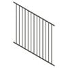 ProtectorAl 350-1200W x 1200H Woodland Grey Flat Top Pool Fence Panel Raked 16-30º
