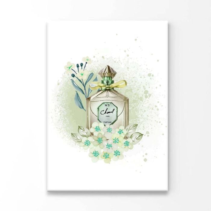 Green Color Perfume Print 100% Australian Made 40 x 50cm (Acrylic)