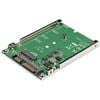 Startech.com M.2 To Sata Adapter - Taa Compliant - 1 X Ssd Supported - 1 X Total Bay - Steel