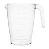 Olympia Stacking Jug Kristallon Polycarbonate 1.5l Water Pitcher Catering Drinkware