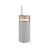Avanti Glass Smoothie Tumbler w/ Straw 500ml Grey
