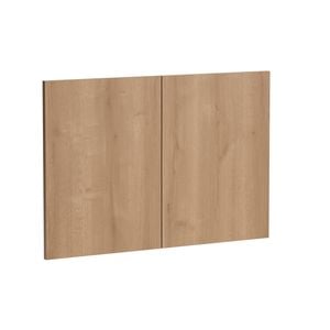 Kaboodle 900mm Cajun Oak Modern Rangehood Doors - 2 Pack