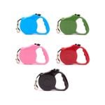 5m Retractable Dog Leash Pet Strong Extendable Medium Puppy Dog Pet Auto Leads