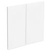Kaboodle 600mm Nougat Truffle Modern Rangehood Cabinet Doors - 2 Pack