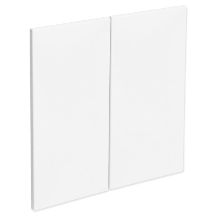 Kaboodle 600mm Nougat Truffle Modern Rangehood Cabinet Doors - 2 Pack