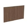 Kaboodle 900mm Walnut Modern Medium Rangehood Doors - 2 Pack