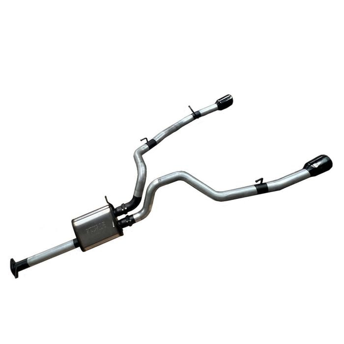 Ignite Exhausts Cat Back For Ram Ds 1500 5.7l V8 3 Inch With Black Chrome Tips 409 Stainless Steel