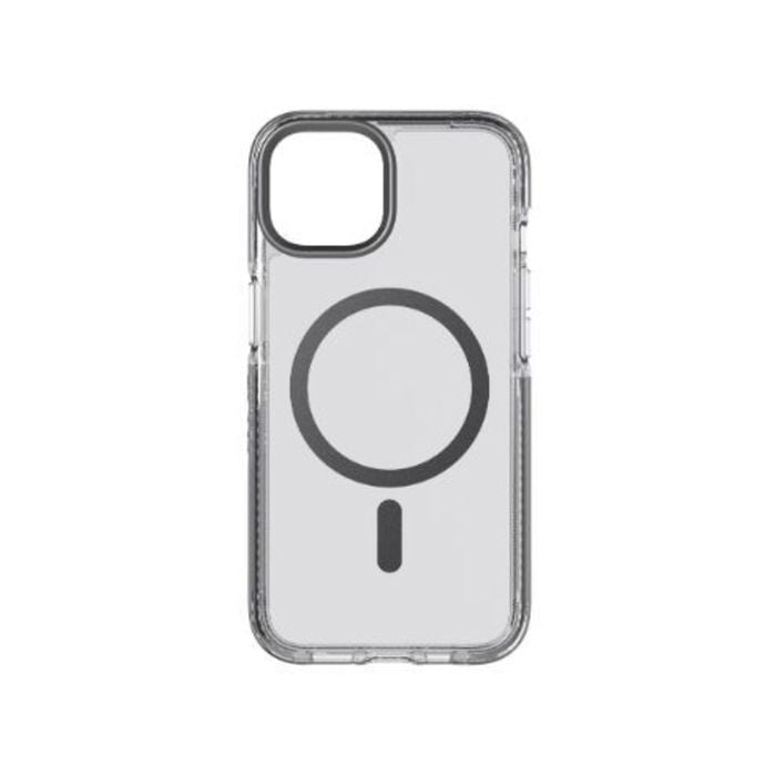 Tech21 Evocrystal W/ Magsafe Phone Case For Apple Iphone 14 Graphite Black