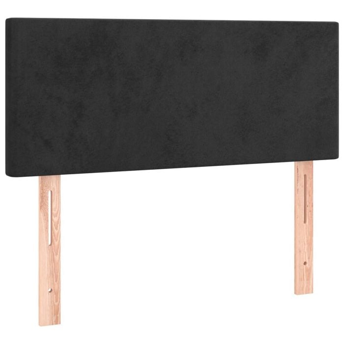 vidaXL Headboard Upholstered Bed Header Bedroom Furniture Black 100 cm Velvet