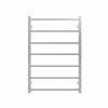 Commercial Square 7 Bar Brushed Stainless Steel PVD Heated Towel Rail