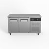 AG Commercial Two Door Worktop / Under Bench Fridge 600mm Depth