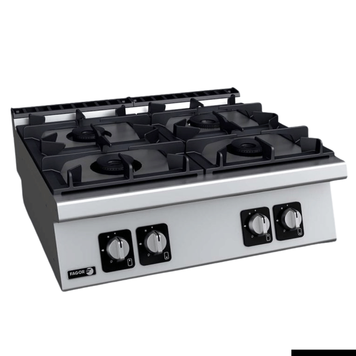 Fagor Kore 700 Series Bench Top 4 Gas Burners  - Commercial Gas Cooktops (c-g740h)