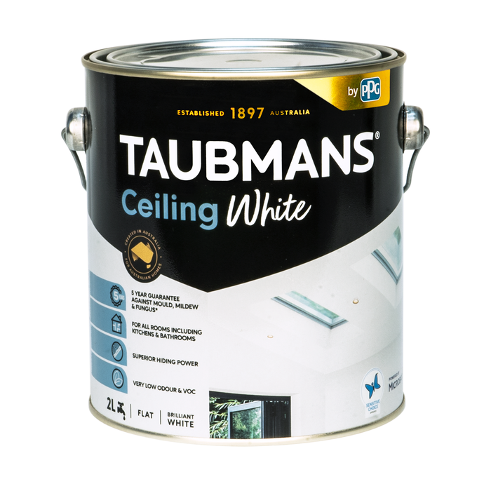 Taubmans 2L White Ceiling Brilliant