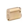 Zanda 31.2mm Satin Brass Oval Cylinder 6 Pin