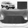 6D Diamond Car Boot Mat for Nissan X-TRAIL (T31)2007-2014-Cargo Mat-Black-Outback GT