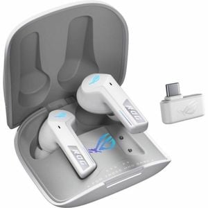 ASUS ROG Cetra True Wireless White, SpeedNova, AI Mic, ANC, 2.4G, 46H Life