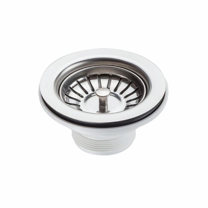 Kinetic 50mm Stainless Steel Sink Basket Waste