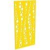 ProtectorAl 300-1200w x 1201-2400h Light Yellow/Gloss White Bubbles Unframed Composite Deco Panel