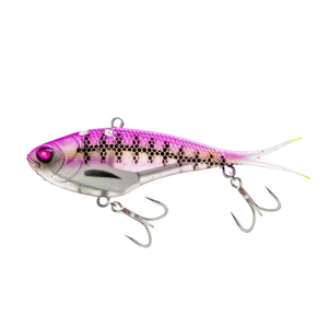 Nomad Design Vertrex Max 95mm 25g Soft Vibe Fishing Lure Purple Bandit