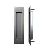 Rolltrak Stainless Steel Recessed Barn Door Handle