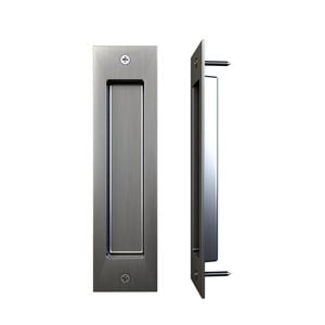 Rolltrak Stainless Steel Recessed Barn Door Handle