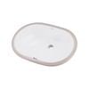 Aquamonde 585mm Gloss White Ovale Under Counter Basin