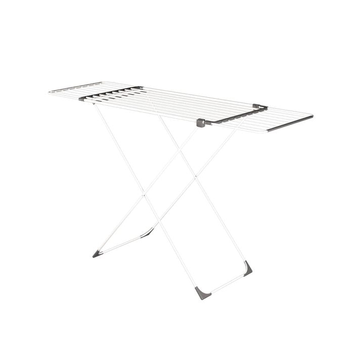 Practa 18m Hanging Space White And Grey Clothes Airer