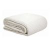 Bloomington 300GSM 100% Cotton Waffle Blanket White Single