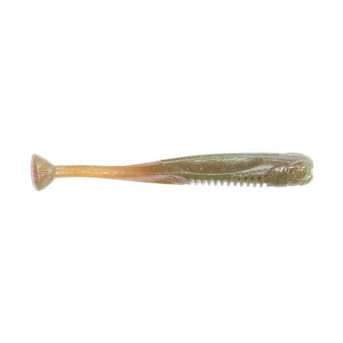 5 Pack of 3.5 Inch Zman Drop Kickerz Soft Plastic Lures - MOTOR OIL