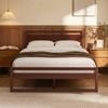 Artiss Bed Frame Double Size Wooden Walnut Witton