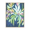 Artey | Blue Tropics IV - Framed Canvas - Natural Frame - 120 x 160cm