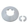 Enduraseal 40mm White ABS Split Flange