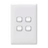 HPM LINEA 4 Gang Wall Switch