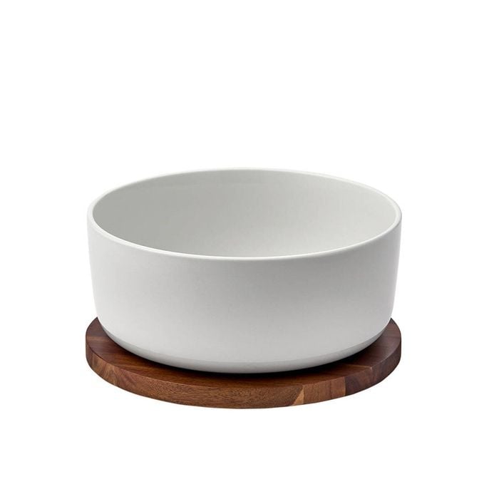 Alex Liddy Classic Salad Bowl With Tray 23cm