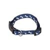 Happy Tails Small Bone Print Dog Collar