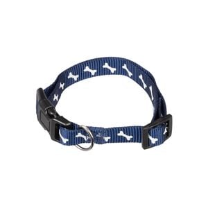 Happy Tails Small Bone Print Dog Collar