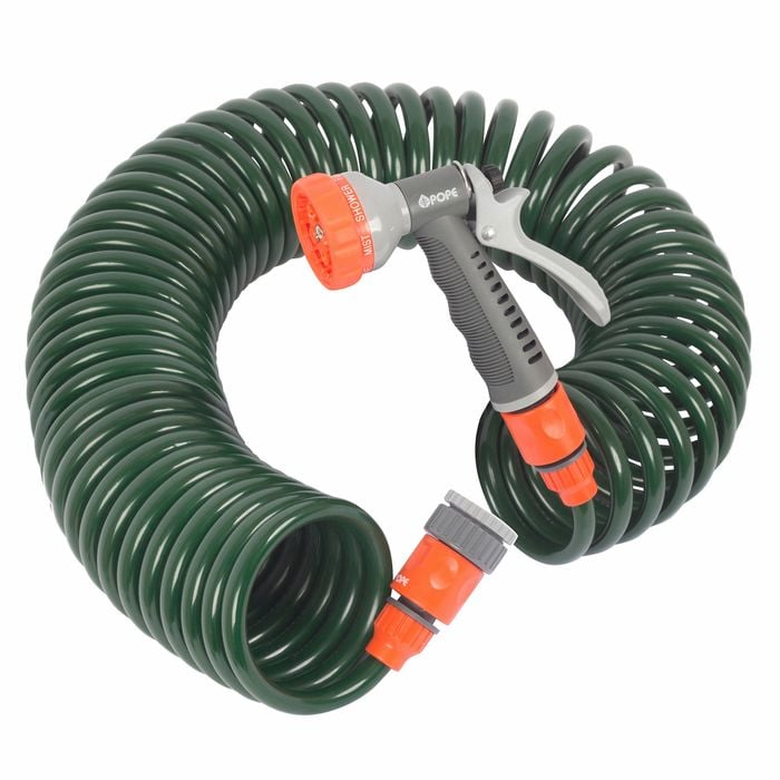 Pope 8mm x 15m Spiral Hose Set