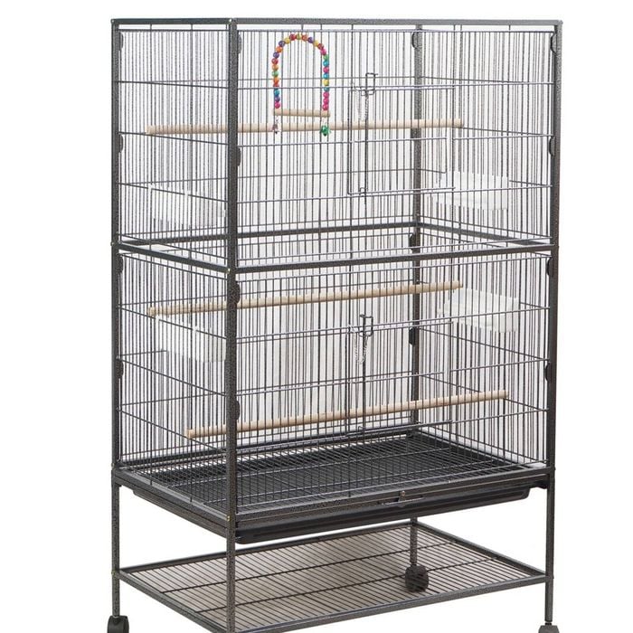 Yes4pets 135cm Large Bird Cage Parrot Budgie Aviary With Stand