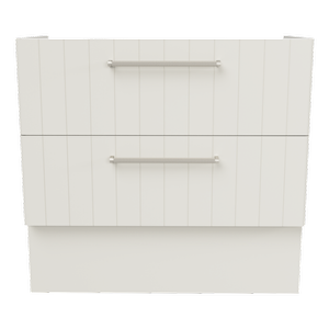 New England Joinery 900mm Regalia Cabinet Only Floorstanding Vanity