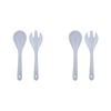 2x 2pc Ladelle Artisan Salad Servers Spoon/Fork Kitchen Utensil Set - Blue