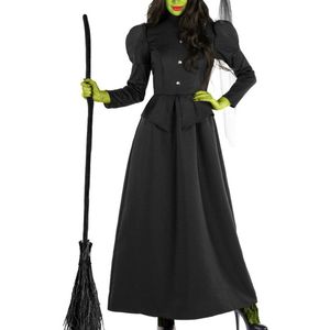 Classic Black Wicked Witch Womens Halloween Costume - Small