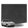 6D Diamond Car Boot Mat for Land Rover Discovery (D4)2009-2017-(3rd Row folded/5 seater)-Cargo Mat-Black-Outback GT